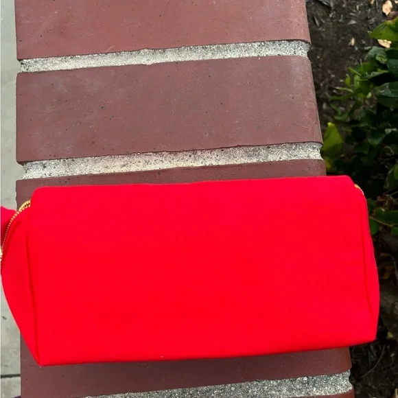 Carolina Herrera Red Cosmetic Bag - Picture 3 of 5